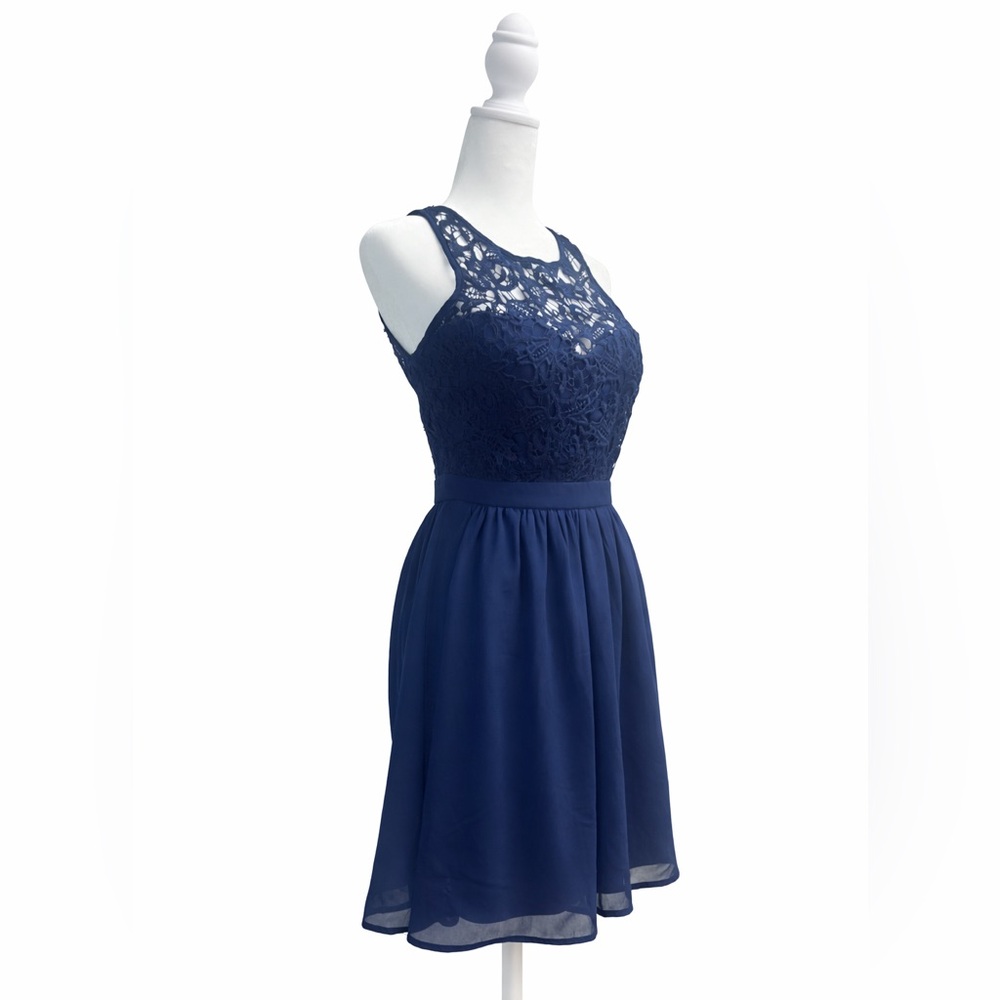 Lulus Navy Blue Dress - Picture 2 of 7